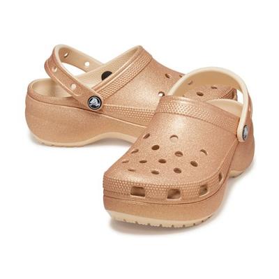 Crocs женские классические туфли на платформе с блестками Clogw Shi 24Swcl207241 