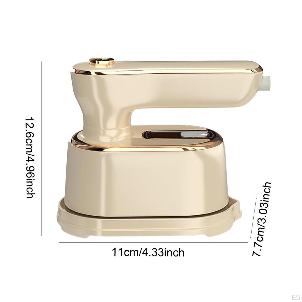 Compact Clothes Steamer with US Plug for Travel