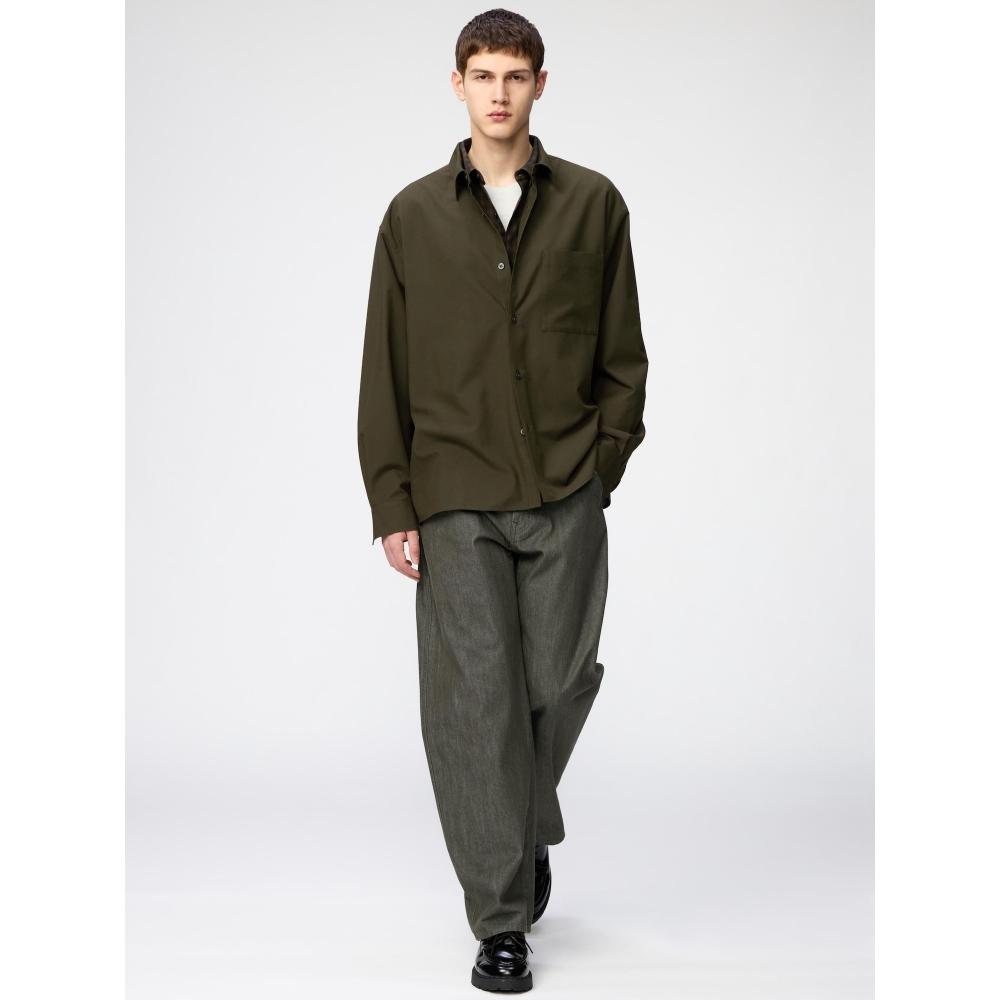 Uniqlo Япония Легко ухаживать Мягкая рубашка