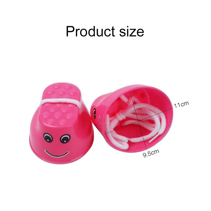 2 пары прыгающих ходулей Smile Детские игрушки Баланс Координация Детский сад Оборудование для тренировки сенсорной интеграции для детей TMZ