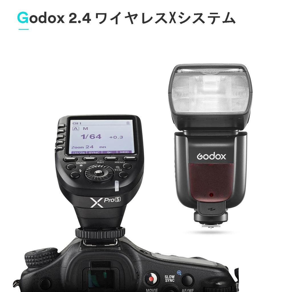 Вспышка Godox GODOX TTL GN60 HSS Синхронизация Световая стробоскопическая вспышка со второй перезарядкой Совместима с Sony и A6000 [Авторизованный дилер] TT685II-S Стробоскоп, 1/8000с