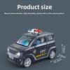 Security Police City Car Model Children Toy With Sound And Light Functions