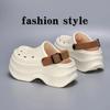 Cave shoes женская новая летняя мода повседневная маленькая толстая подошва увеличивающая рост сандалии маффин носить пляжные классные тапочки