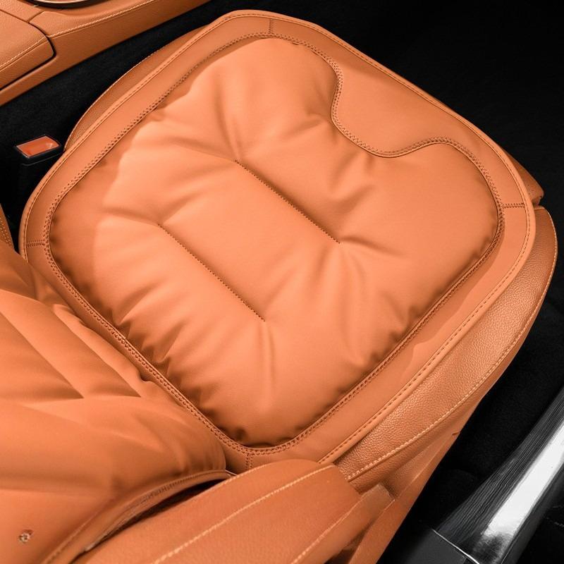 Non-slip Car Seat Cushion Ventilate Soft Four-season Cushion Universal Cotton Auto Seat Cushion Car Interior Automotive Supplies