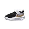Team Hustle D10 TD Black White Metallic Gold Baby Sneakers Photon-Dust CW6737-002