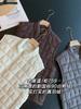 [With traceability code] White duck down women's plaid down vest new women's stand-up collar loose vest