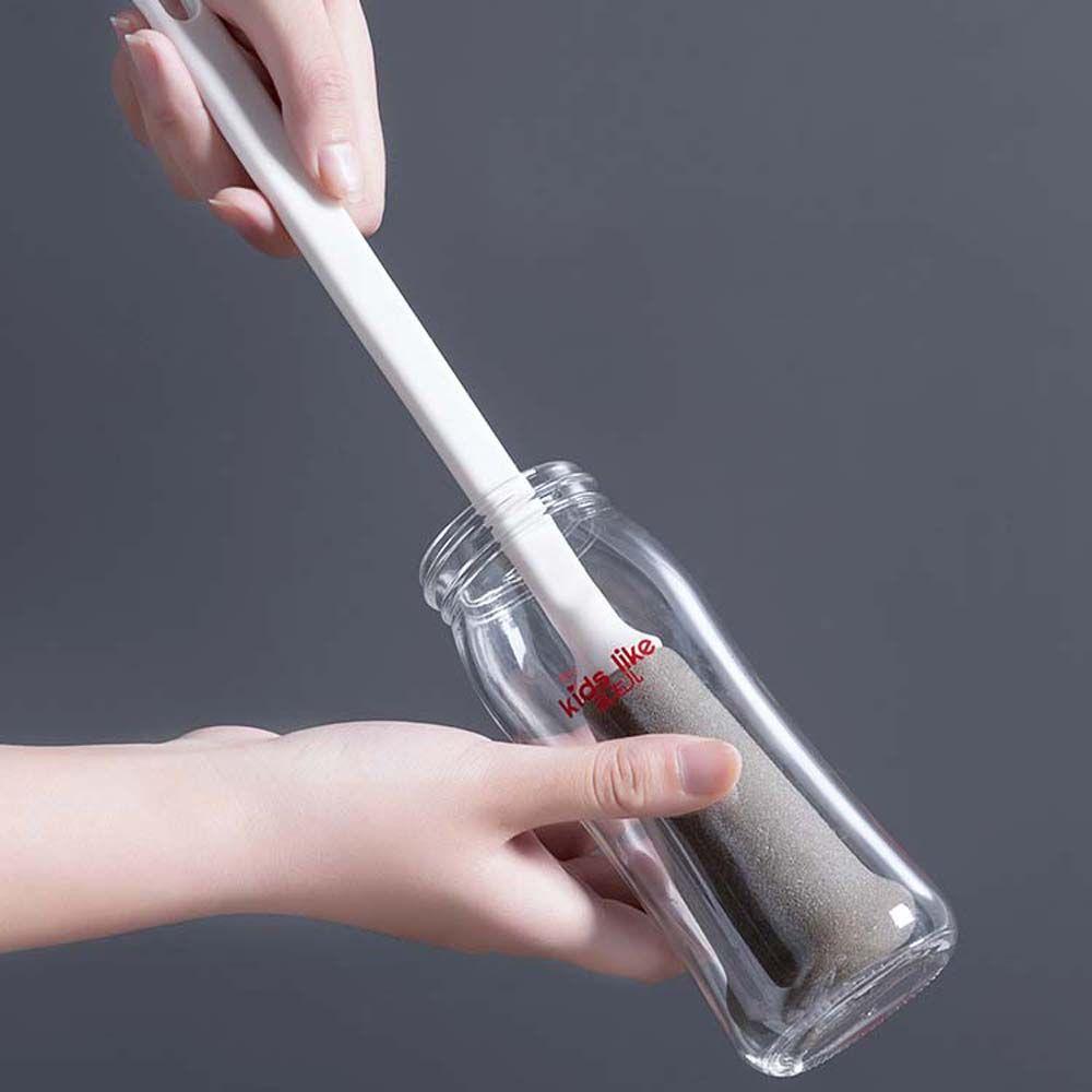Cup Vertical Long Handle Washing Glass Sponge Brush Bottle Brush Baby Bottle Cleaner Cleaning Tool