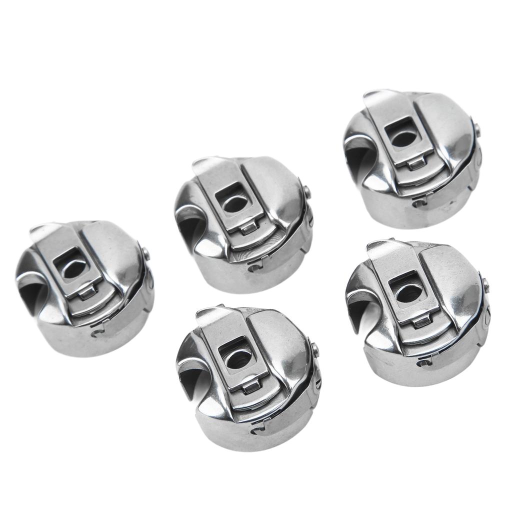 5 шт., шпульный чехол для швейной машины, шпульный чехол из нержавеющей стали для электрических промышленных швейных аксессуаров