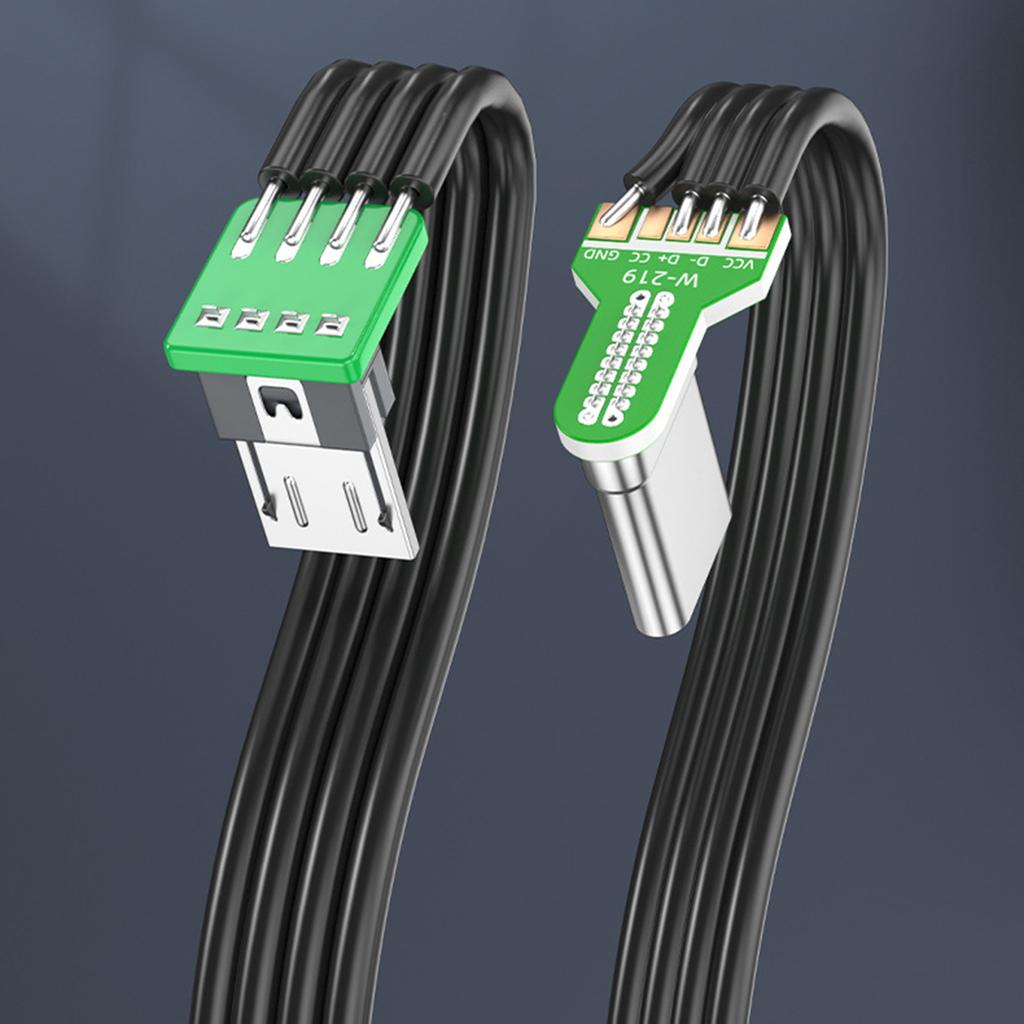 Переходник Type C на USB 5-контактный, высокоскоростной кабель для передачи данных и зарядки для автомобильных видеорегистраторов и смартфонов
