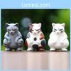 Social Cat Creative Blind Box Figurine Pvc Statue Desktop Car Decor Collectible Art For Adults