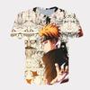 Short Sleeve T Shirt Naruto Japanese Cartoon Fashion Casual Children Men Clothing 3D Printed Short Sleeve Top Clothing