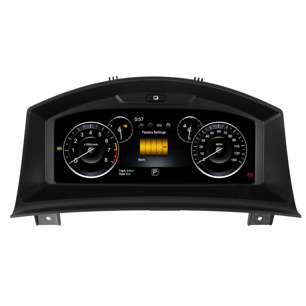 Hizpo 12,3-дюймовая ЖК-панель приборов для Astra H 2004-2010 Zafira B 2005-2014 Цифровой дисплей приборной панели Спидометр Виртуальный кокпит