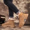 2024 Trend Snow Boots Men New Shunky Shoes Sneakers Winter High Top Shoes Men Good Quality Snow Furry Warmth Sneakers Men