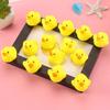 5Pcs Bath Toy Squeaky Duck Baby Water Toy Compact Children Hearing Development Toy for Home Bathroom