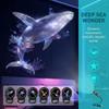 Adjustable Patterns LED USB Projector Light Portable Design Butterfly Projection Night Light Whale Starfish