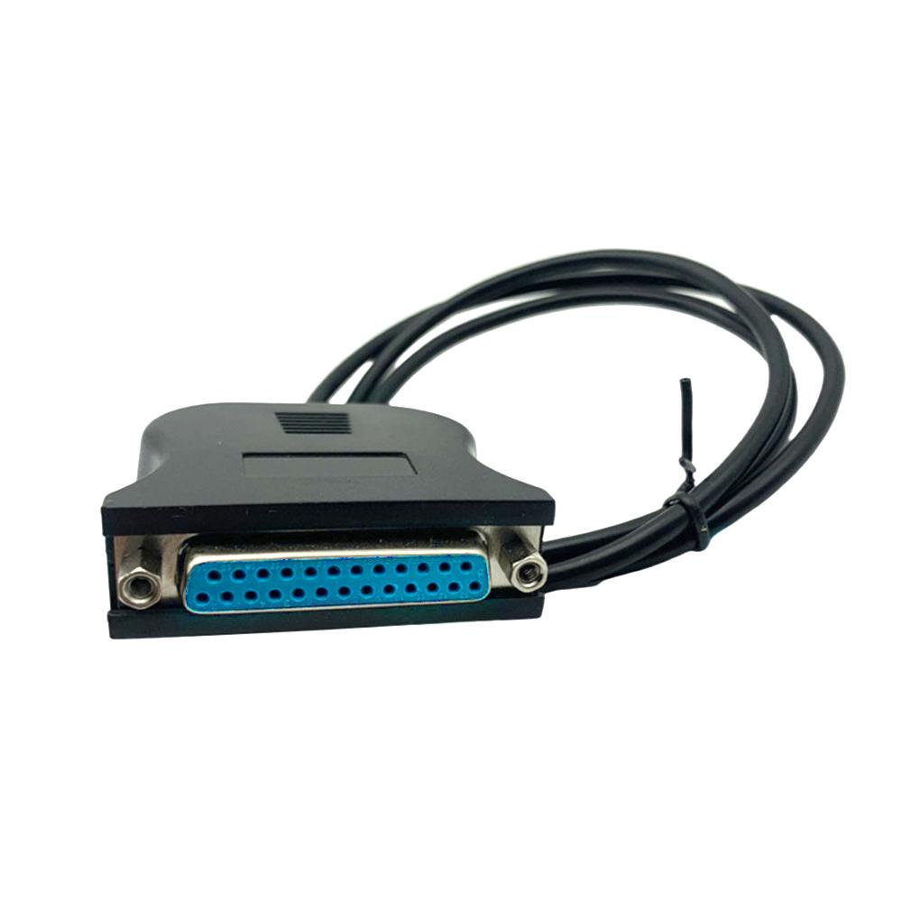 USB на 25-контактный DB25 Female IEEE 1284 Параллельный Адаптер для Принтера LPT Кабель-Конвертер Параллельный Интерфейс Связь