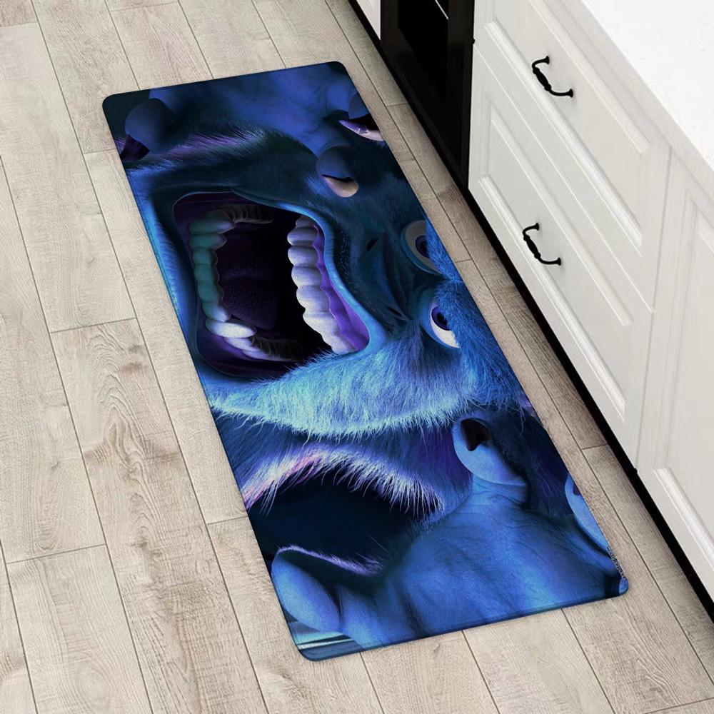 Entrance Front Door Doormat Cartoon Monsters Non-slip Kitchen Rug Living Room Rugs Balcony Bathroom Foot Mat Floor Mats Carpet