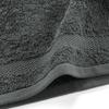 Serviette de toilette - Elegante - Anthracite - 30 x 50 cm - 100% coton - 600 gr/cm²