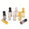 3ml/6ml/12ml Portable Essential Oil Ball Empty Bottle Perfume Walk Bead Bottle Massage Smear Small Sample Glass