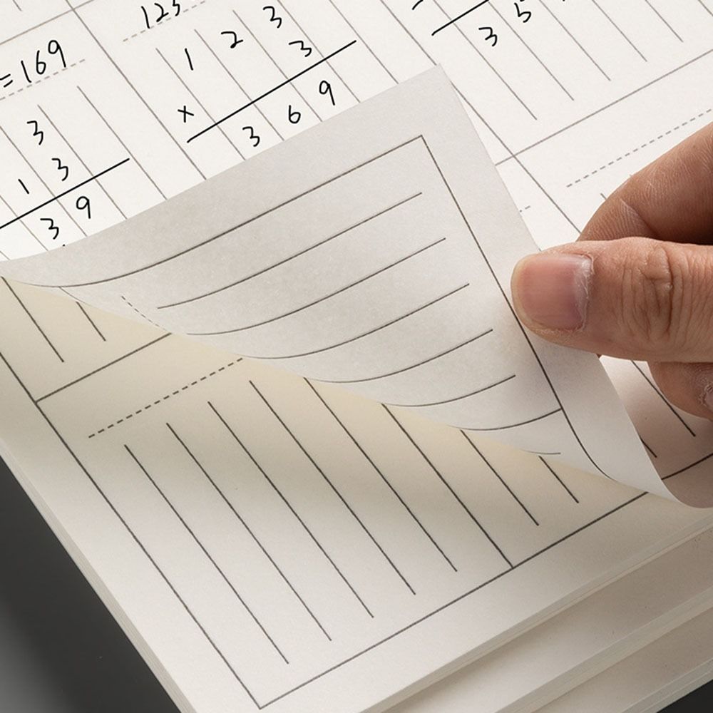 40 листов минималистских математических упражнений, тетрадь, математические вычисления, блокнот для детей 6-8 лет