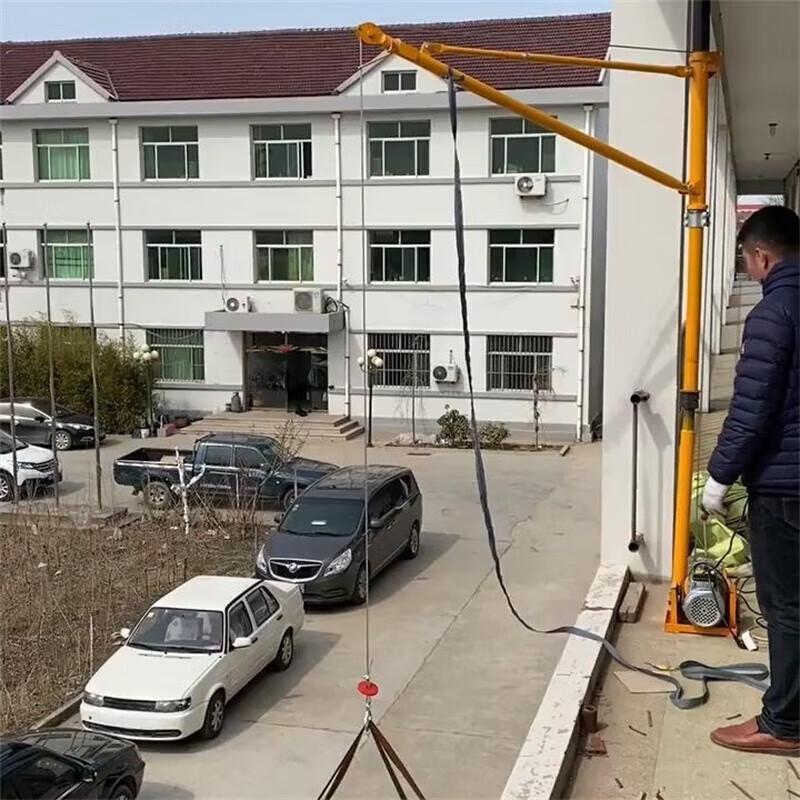 Portable Electric Hoist for Rooftop Material Lifting CN plug (adapter included)