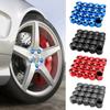 Auto Hub Screw Cover 20Pcs 17mm Car Wheel Nut Caps Anti-rust Bolt Rims Exterior Decoration Special Socket Protection Dust Proof
