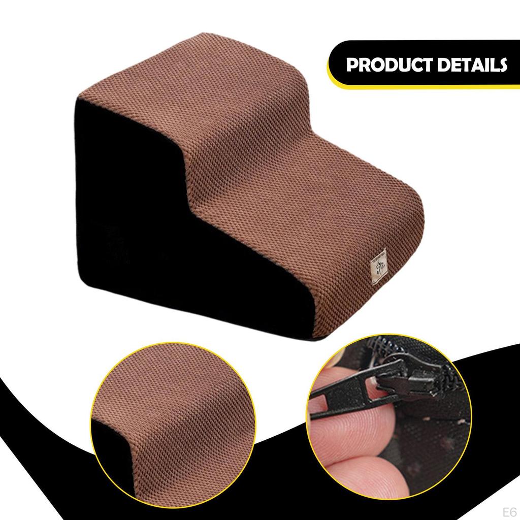 2 Step Dog Stairs Pet Ramp Comfortable,Multipurpose,Gentle Slope,Pet Ladder for Puppy Small Pets