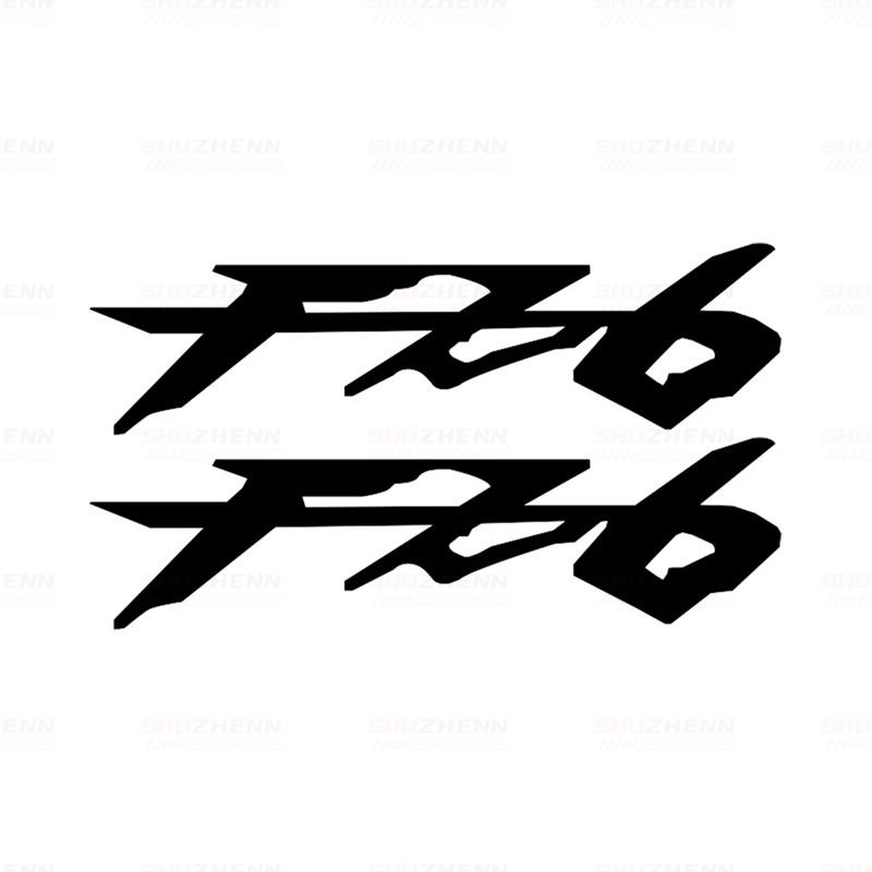 Водонепроницаемые ПВХ наклейки для мотоцикла Yamaha FZ6 FZ6N FZ6-N Fazer S2 2004-2009, Прочные декали, 1 пара