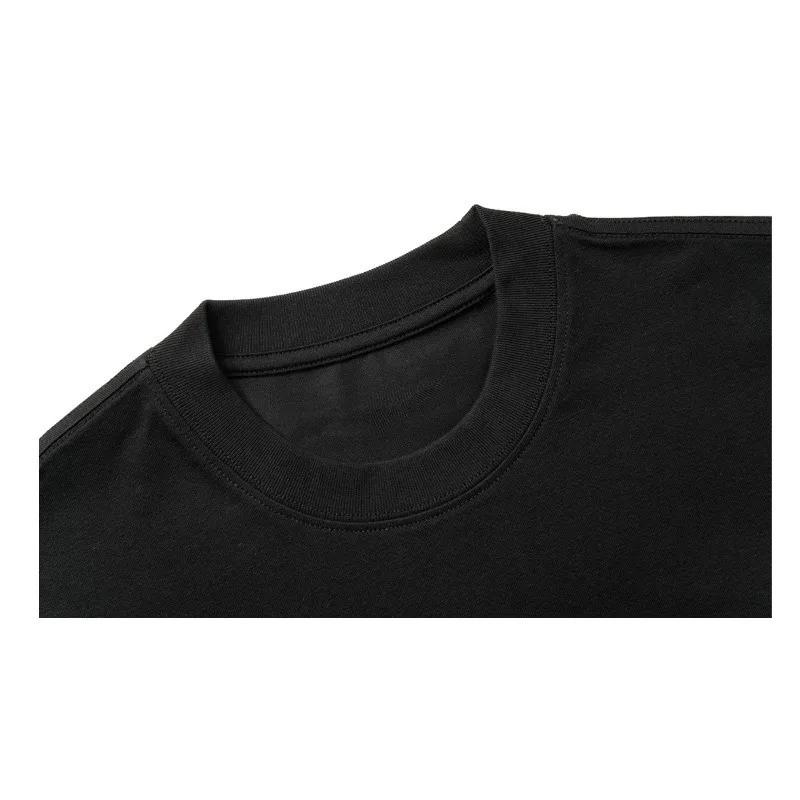 Японские графические футболки с Генгаром Мужская одежда оверсайз Харадзюку Y2K С коротким рукавом Мужская 100% хлопок Повседневная одежда