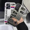 Чехол для Xiaomi Mi 13T 12T Pro 11 Lite Задняя крышка телефона Креативное искусство авиабилетов