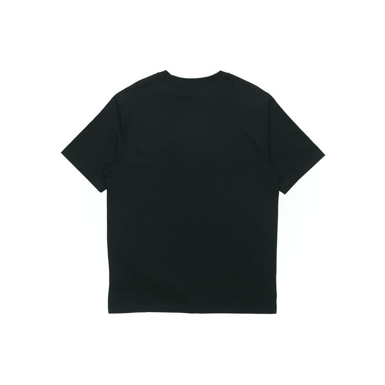 Мужская футболка с коротким рукавом с принтом логотипа на подкладке, черные AHSP607-1