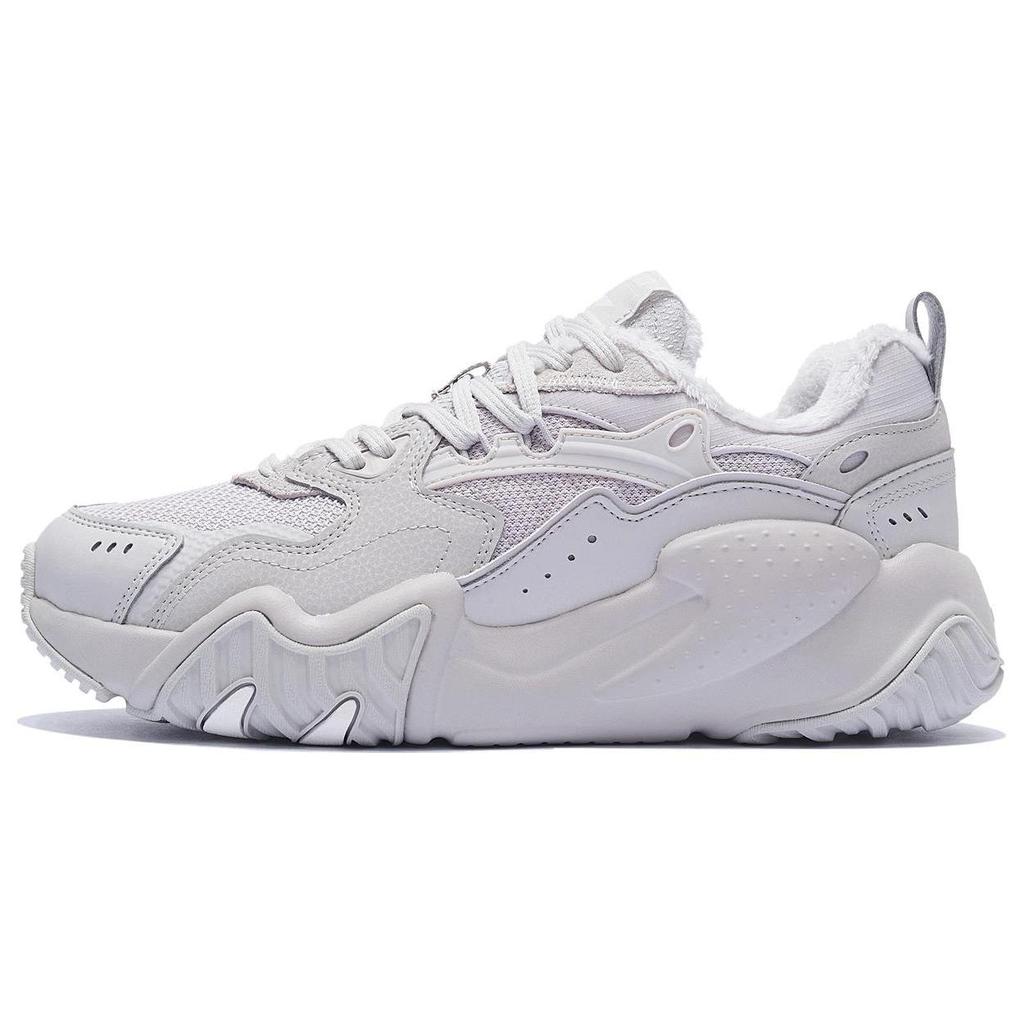 Li Ning Cat Paw Lite Зимний Текстиль, Синтетическая Кожа На флисовой подкладке Нескользящая, Износостойкая, Термо Низкие AGCS347-2