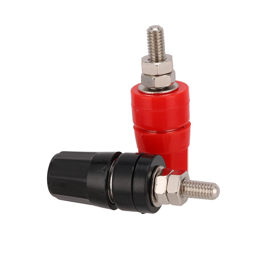 10 шт. U50 4 мм медный терминал красный черный разъем динамика усилитель терминал аудио шестигранный терминал