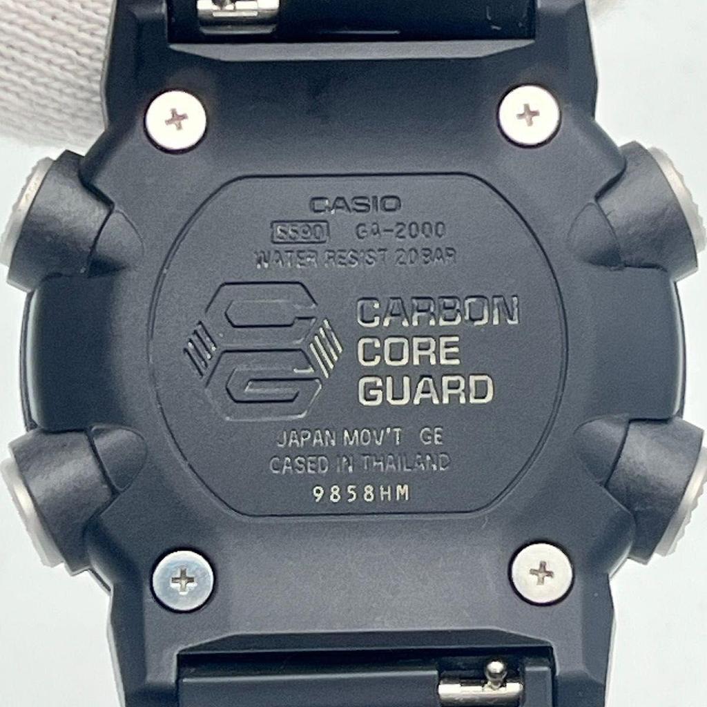 Б/у Рабочий item G-SHOCK GA-2000 Часы Королевство Бутан Специальная модель CASIO Casio Черный Желтый G-Shock
