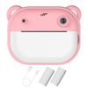 Kids Mini Instant Print Camera 2.0Inch IPS Screen Child Camera 24MP HD 1080P Video Selfie Video Camera Gift for Birthday/Holiday
