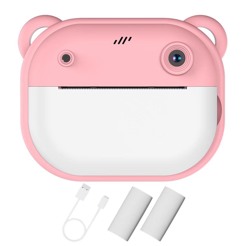 Kids Mini Instant Print Camera 2.0Inch IPS Screen Child Camera 24MP HD 1080P Video Selfie Video Camera Gift for Birthday/Holiday