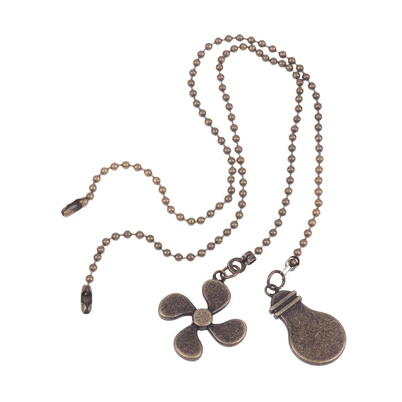 Потолочный вентилятор в форме веера, цепочка для включения/выключения света, цепочка для включения/выключения вентилятора, металлическая подвеска, удлинитель цепочки для люстры