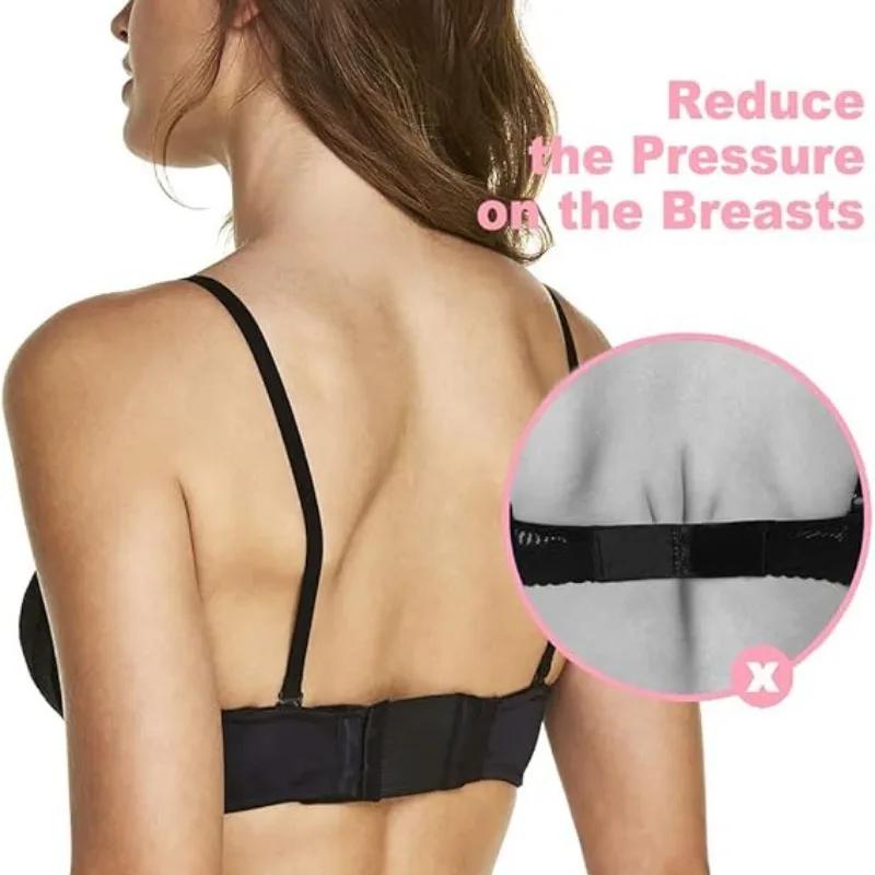 1/10pcs Bra Extender for Women's Elastic Bra Extension Strap Hook Clip Expander Adjustable Belt Buckle Intimates Accessories