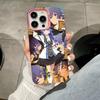Mushoku Tensei Roxy Mobile Phone Case for iPhone 17 16 15 14 13 12 11 X XR XS 8 7 Air Pro Max Plus Translucent Pink Cover