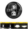 7" Full LED Headlight Compatible with Harley, Jeep, Land Rover, Hummer, Lada - 1 Pc