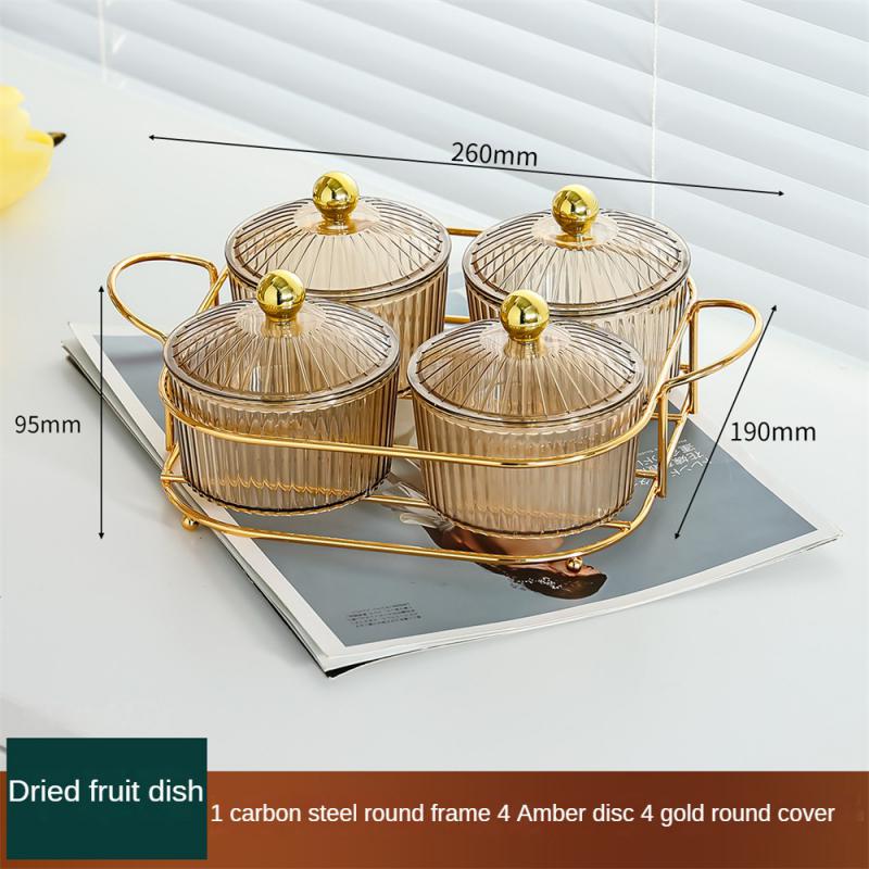 Поднос для сервировки закусок из скандинавских фруктов Поднос для сухофруктов Банка для печенья Контейнер для хранения Поднос для сервировки свадебных орехов