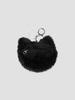 ROLAROLA ROLA CAT FRIENDS POUCH KEYRING BLACK