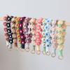 Ins European-style Mobile Phone Pendant Braided Mobile Phone Chain Small Daisy Flower Braided Rope Bag Pendant Creative Gift