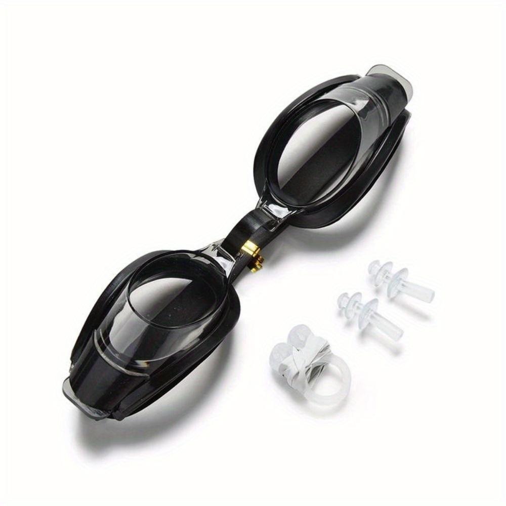 Обычные плавательные очки для взрослых, летние очки для дайвинга, пластиковые резиновые очки и беруши