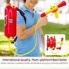 Firefighter Backpack Water Toy Summer Outdoor Soaker Toy, Sprayer for Pool Backyard