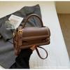 Fashion Small Square Bag Handbag Women's 2025 New High-end Texture Shoulder Bag Fashion Simple Messenger Bag