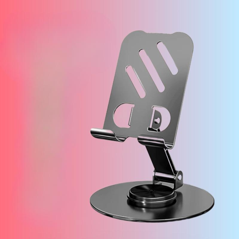 Цельнометаллическая вращающаяся на 360 градусов универсальная подставка для снятия стресса для телефона и планшета