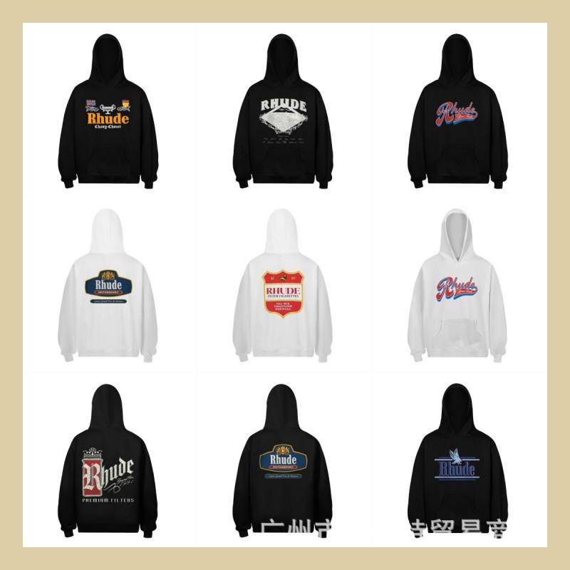 2026FW American Vintage Hoodie Mens Letter Print Casual Loose Sweatshirt Streetwear