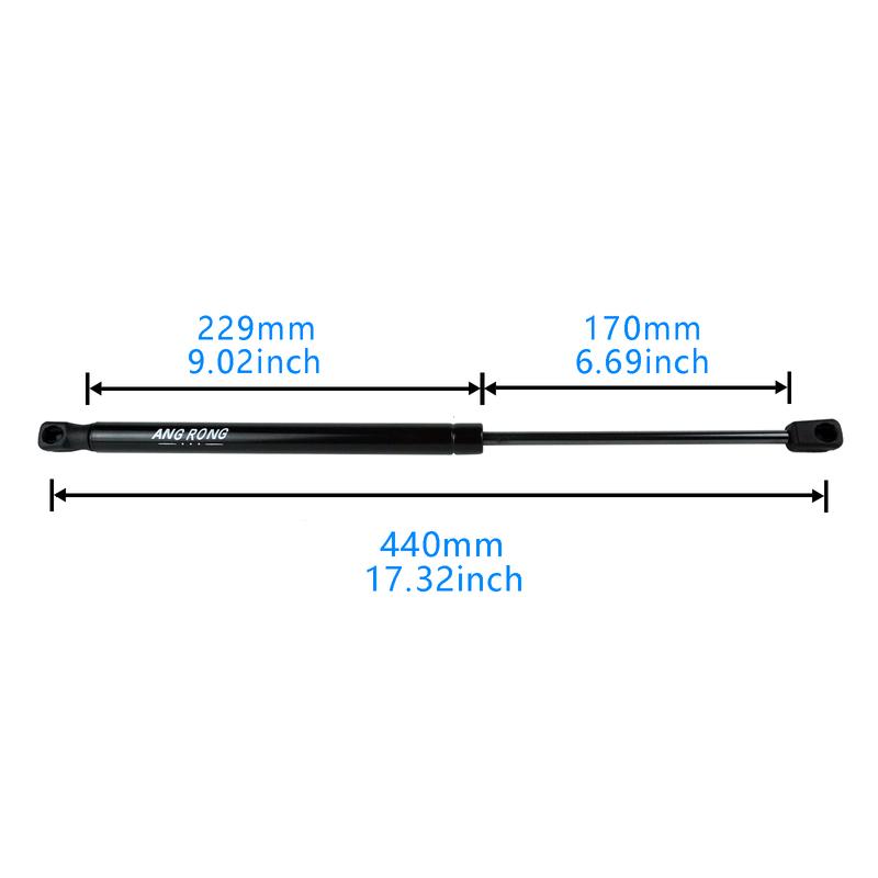 2x Rear Tailgate Boot Gas Struts Spring 600 N For Mini Coupe R58 Cooper 2010 2011 2012 2013 2014 2015 Trunk Door Support Holder