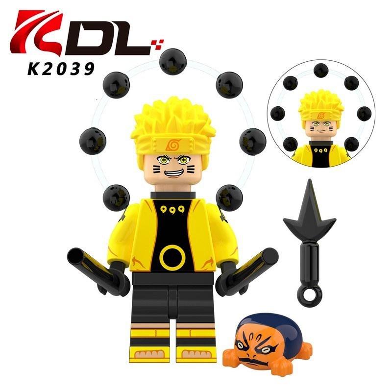 KDL806 Манга Вортекс Наруто Минифигурки K2039-2044 Строительные блоки Игрушки для детей